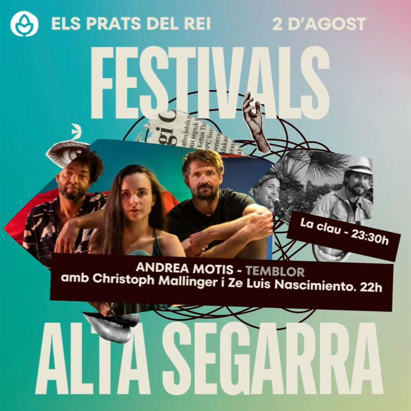 programa 2 agost Festival Alta Segarra - 