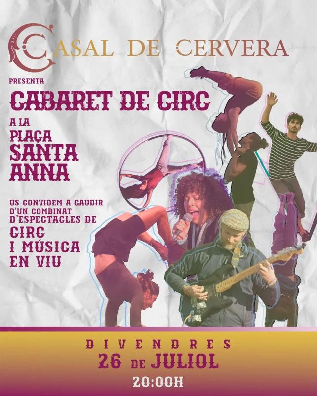 cartell Cabaret de Circ