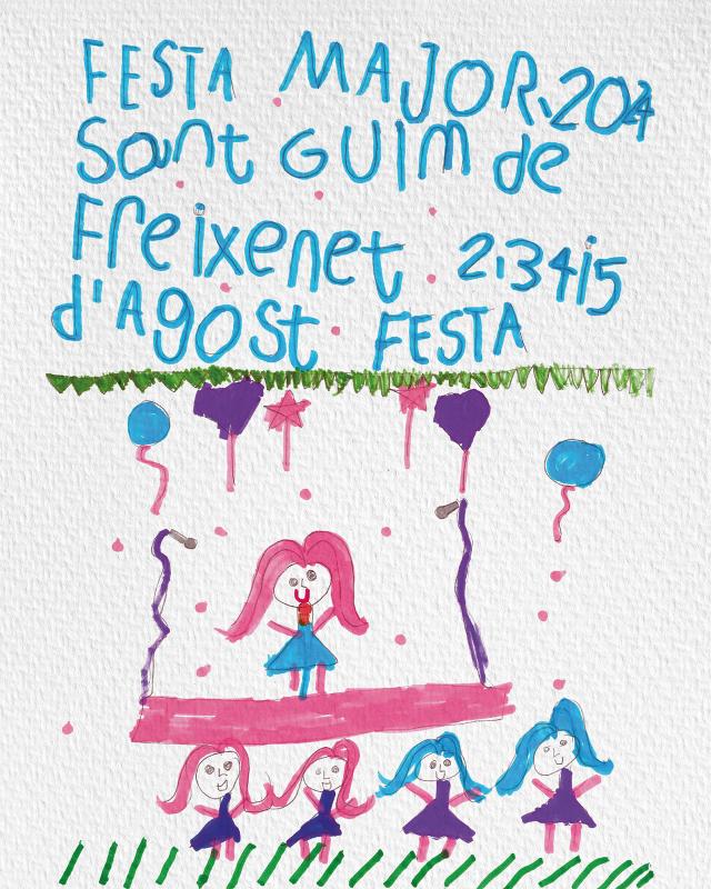 cartell Festa Major de Sant Guim de Freixenet 2024 - Sant Guim de Freixenet