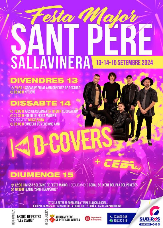  Fiesta Mayor de Sant Pere Sallavinera 2024