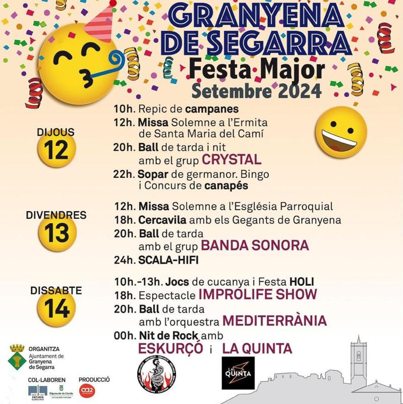  Festa Major de Granyena de Segarra 2024