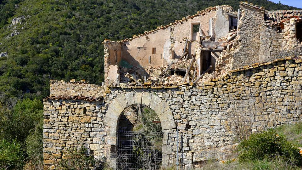 27.3.2014 Mas Rocamora  Rocamora i Sant Magí de la Brufaganya -  Àngela Llop