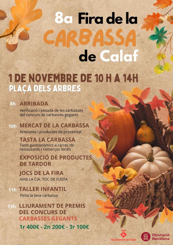  Feria de la Carbassa de Calaf 2024