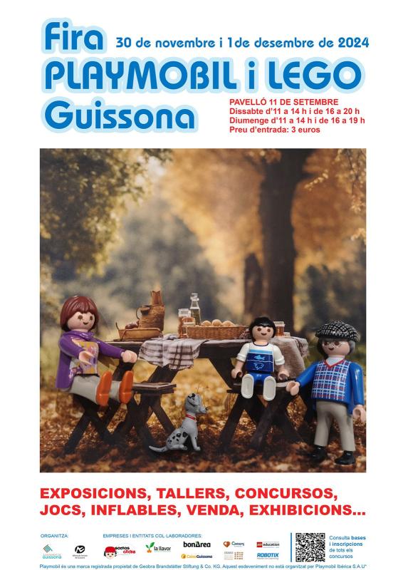 Fira Playmobil i Lego Novembre lúdic 2024 - Guissona