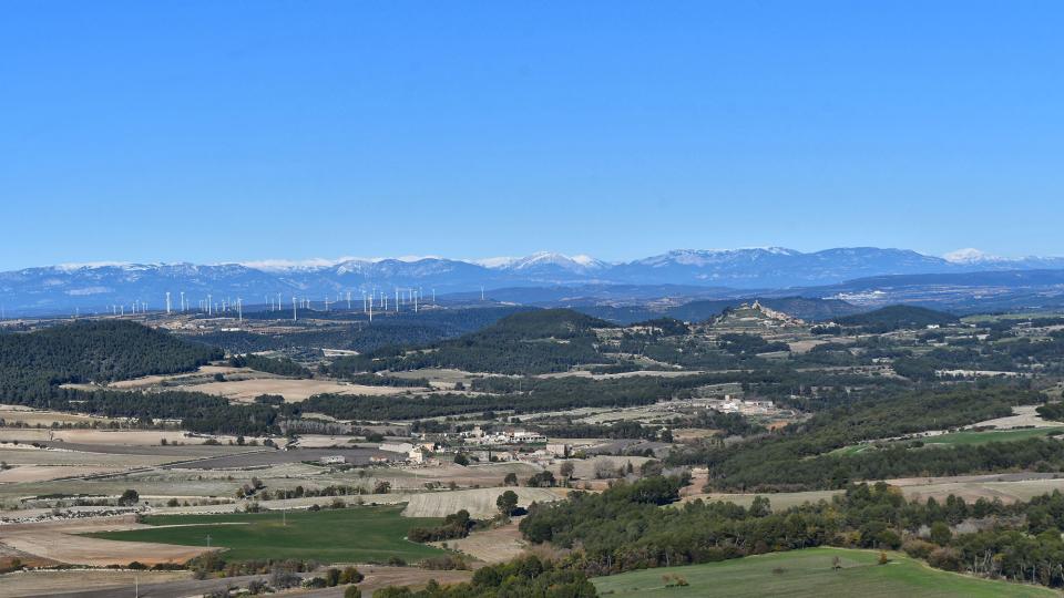 16.12.2024 Vista de les Roques i Argençola  Aguiló -  Ramon Sunyer