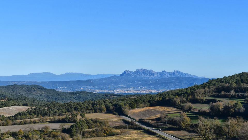 16.12.2024 Vista d'Igualada i Montserrat  Aguiló -  Ramon Sunyer