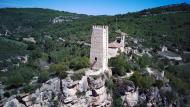 Santa Perpètua de Gaià: Castell i església de Santa Maria  Ramon Sunyer