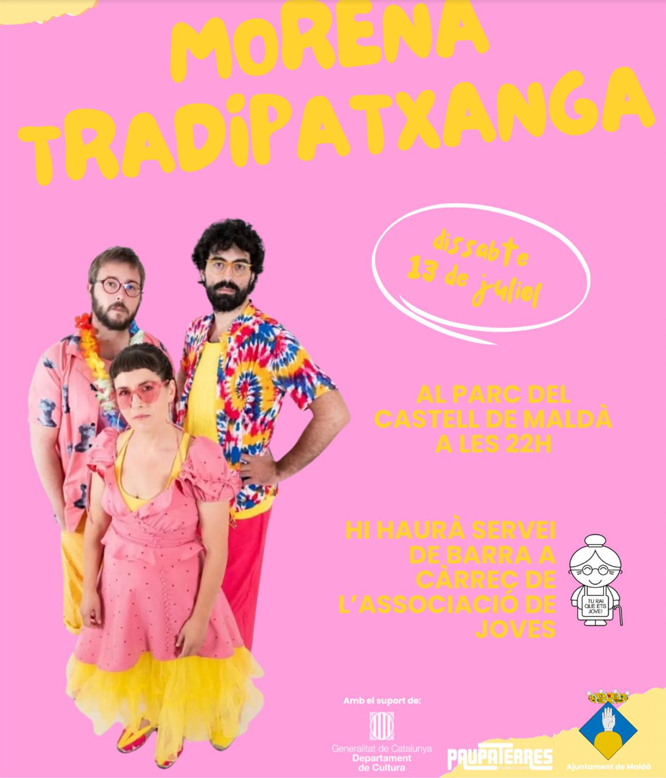 cartell Concert amb Morena Tradipaxanga