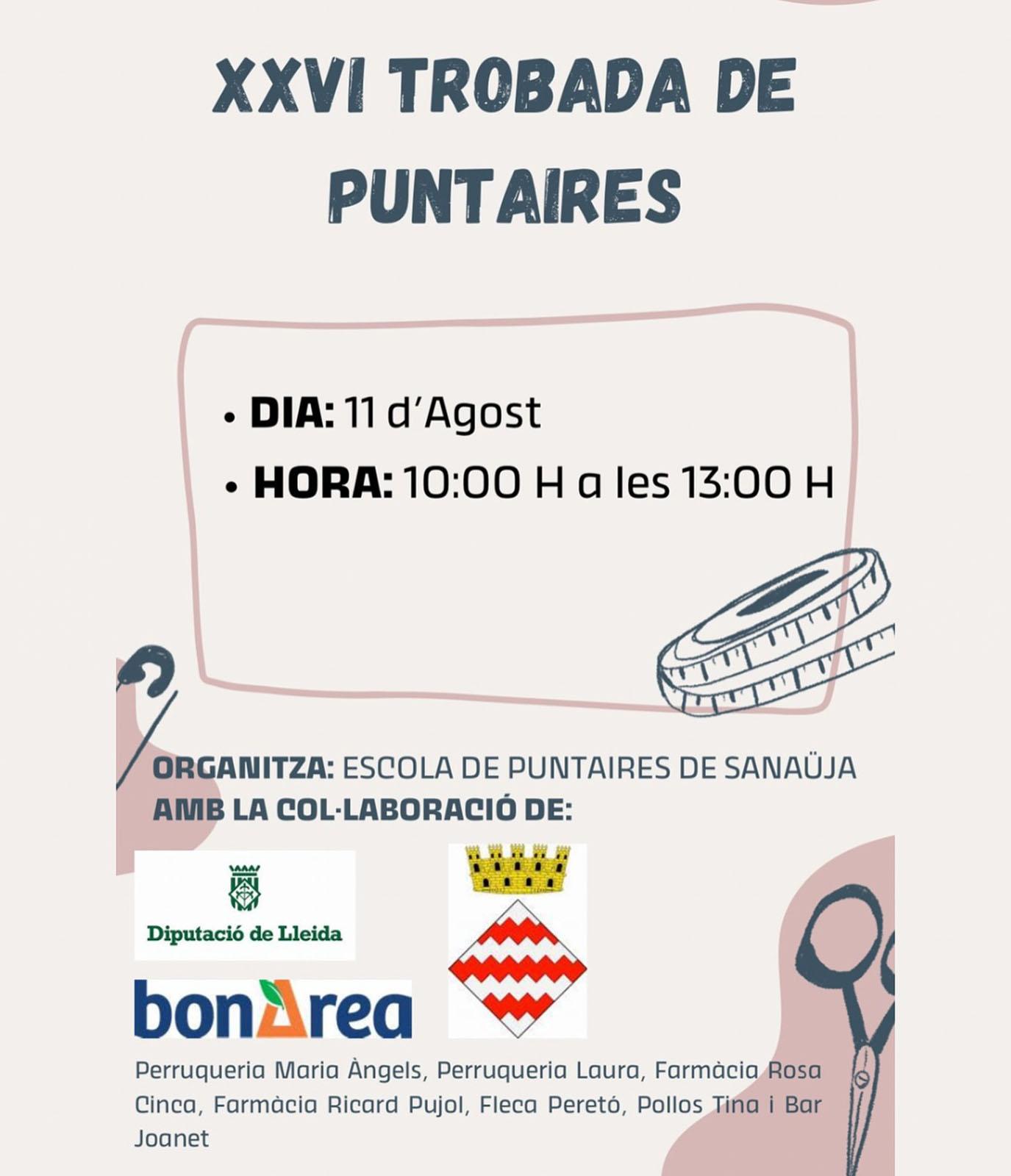 cartell XXVI trobada de puntaires