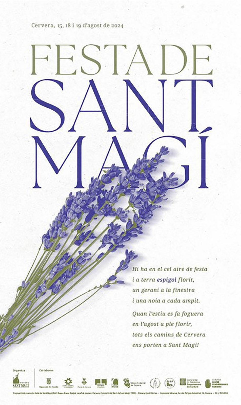 cartell Festa de Sant Magí 2024