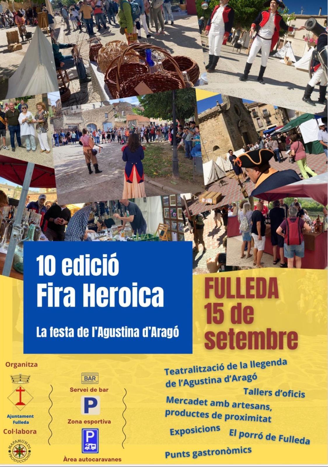 cartell 10a edició de la Fira Heroica