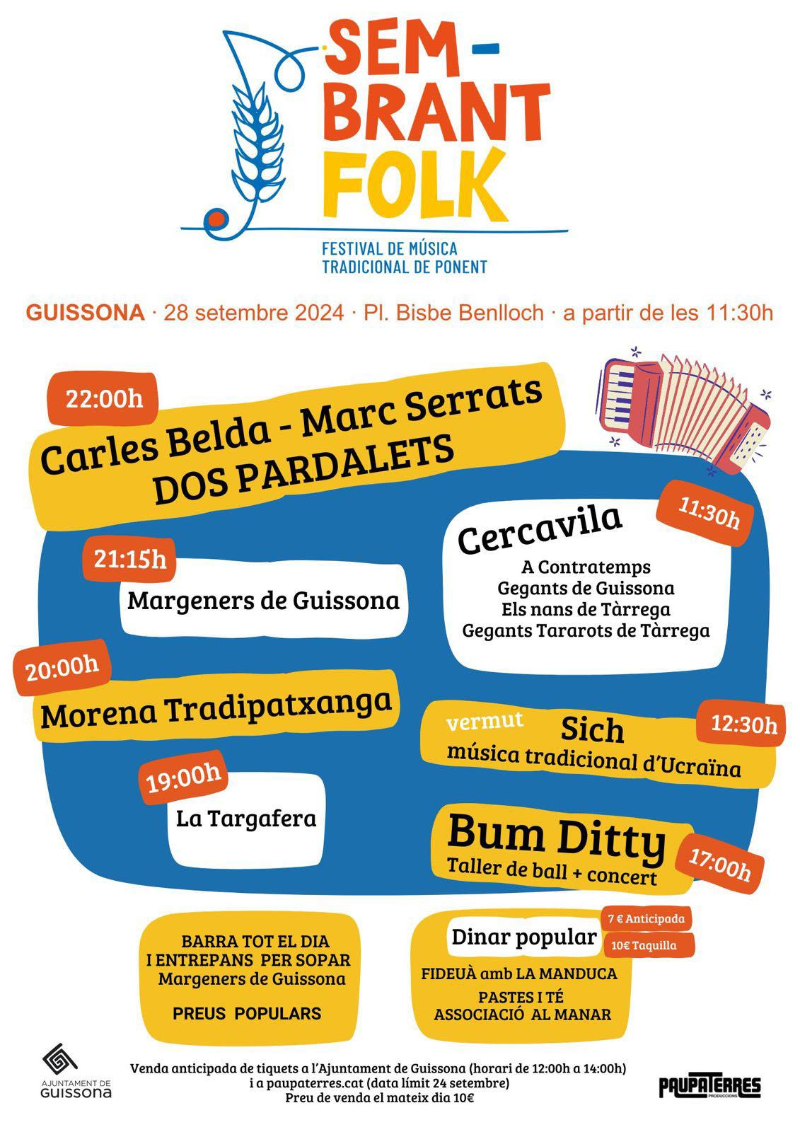 cartell 1r Sembrant Folk