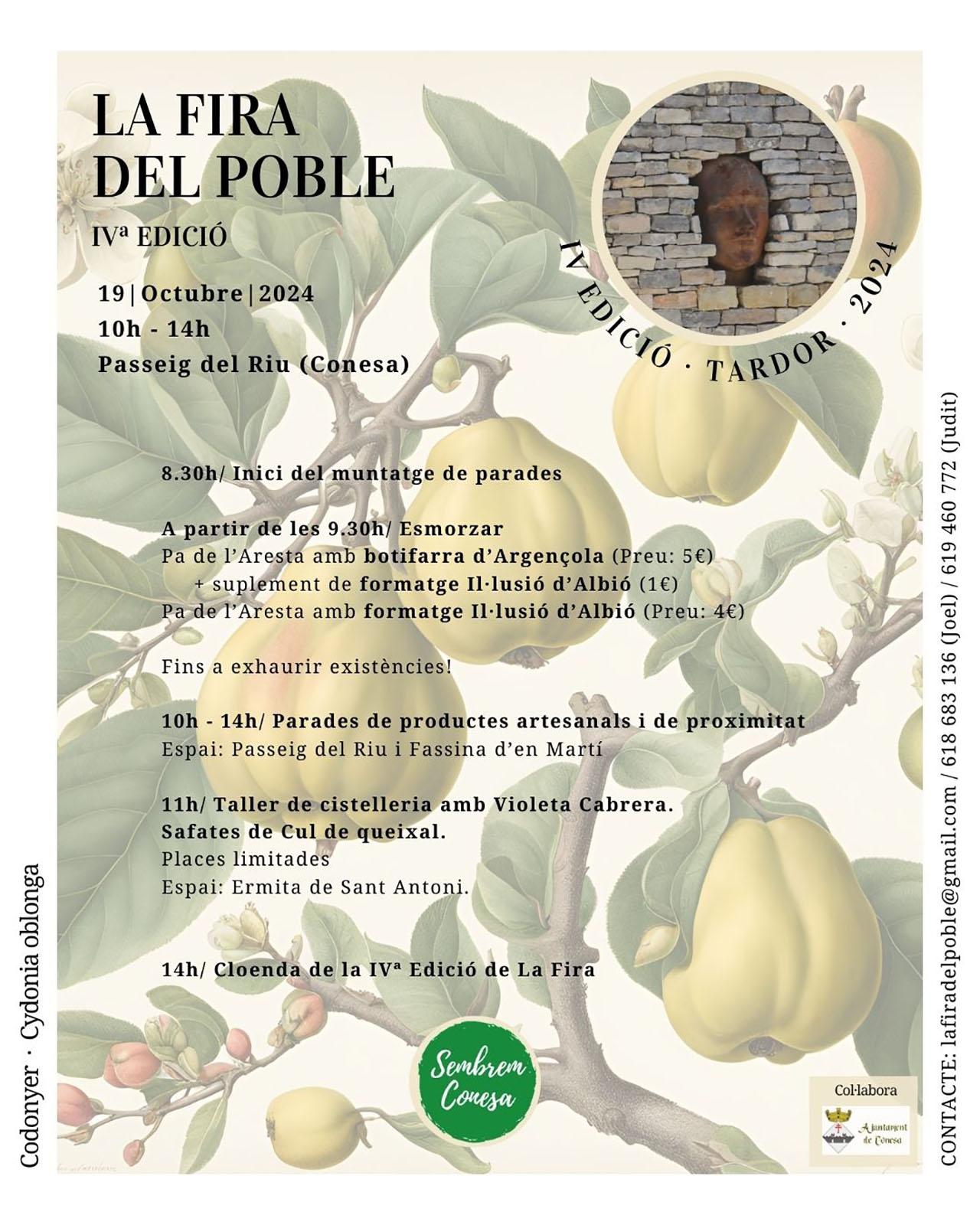 cartell Fira del Poble tardor 2024