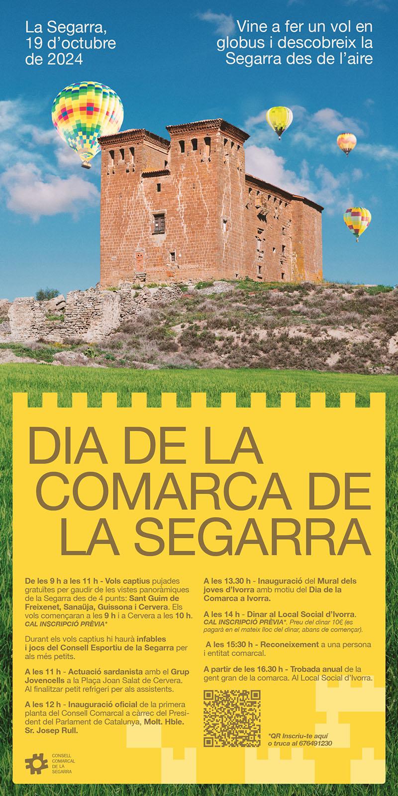 cartell Dia de la comarca de la Segarra