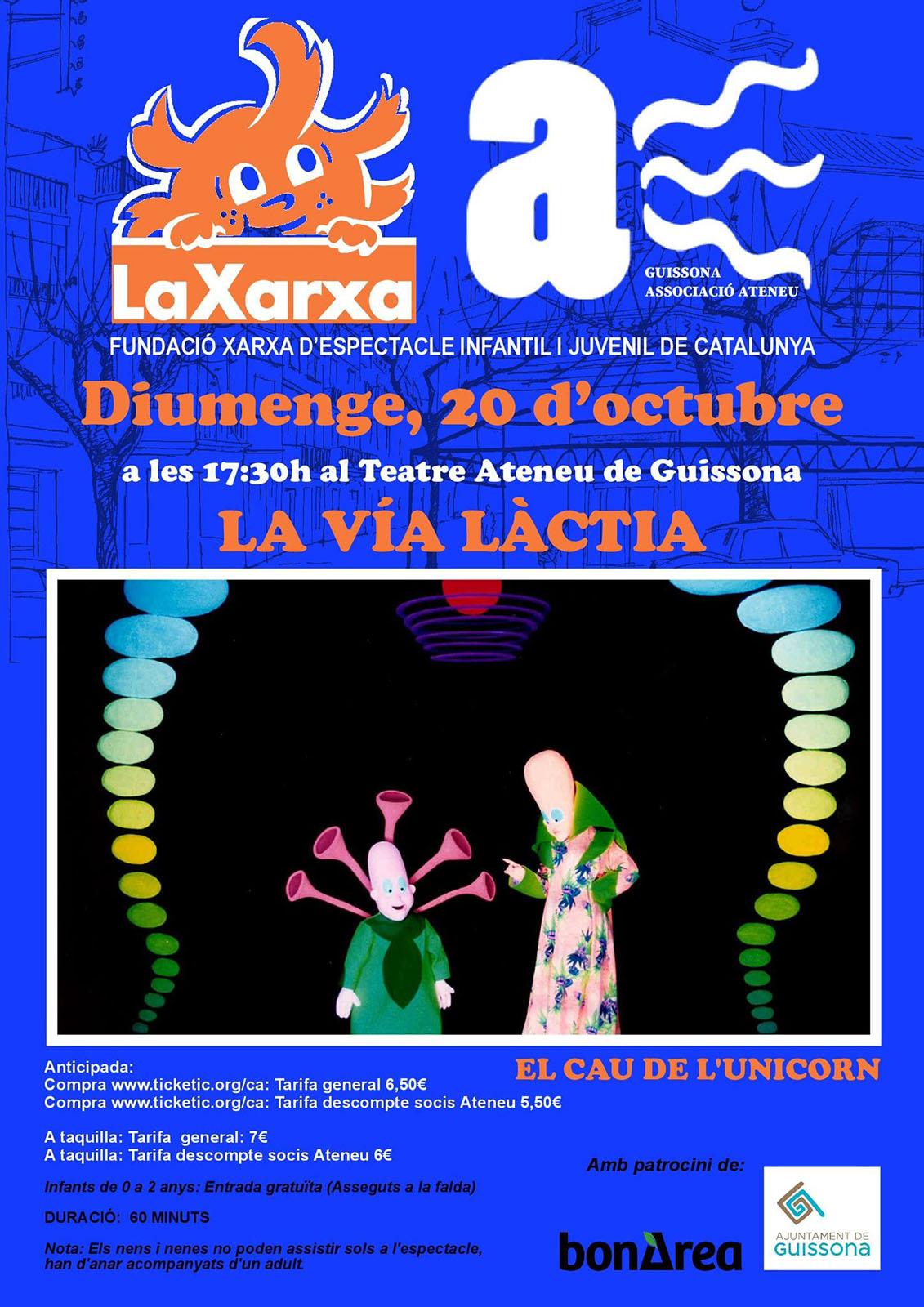 cartell La Xarxa 'La via làctia'