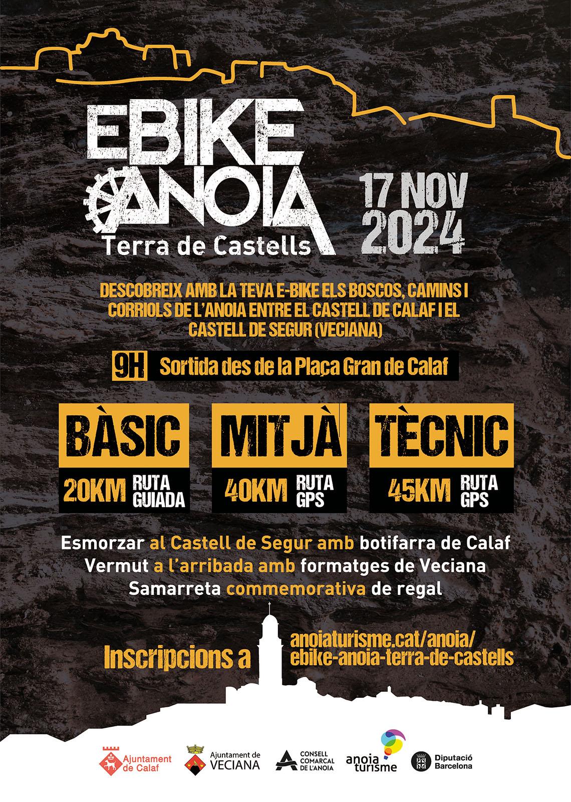 cartell E-BIKE ANOIA