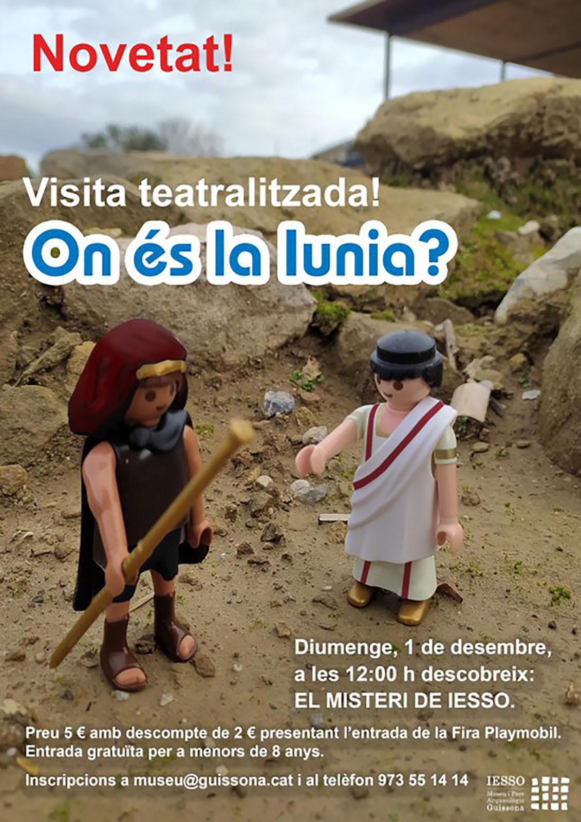 cartell Visita teatralitzada 'On és la Iunia?'