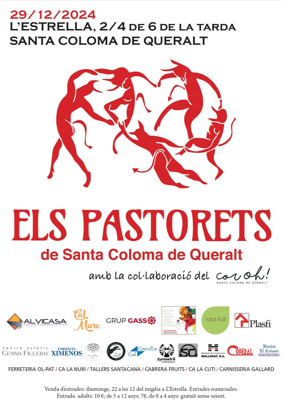 cartell Els Pastorets de Santa Coloma de Queralt 2024