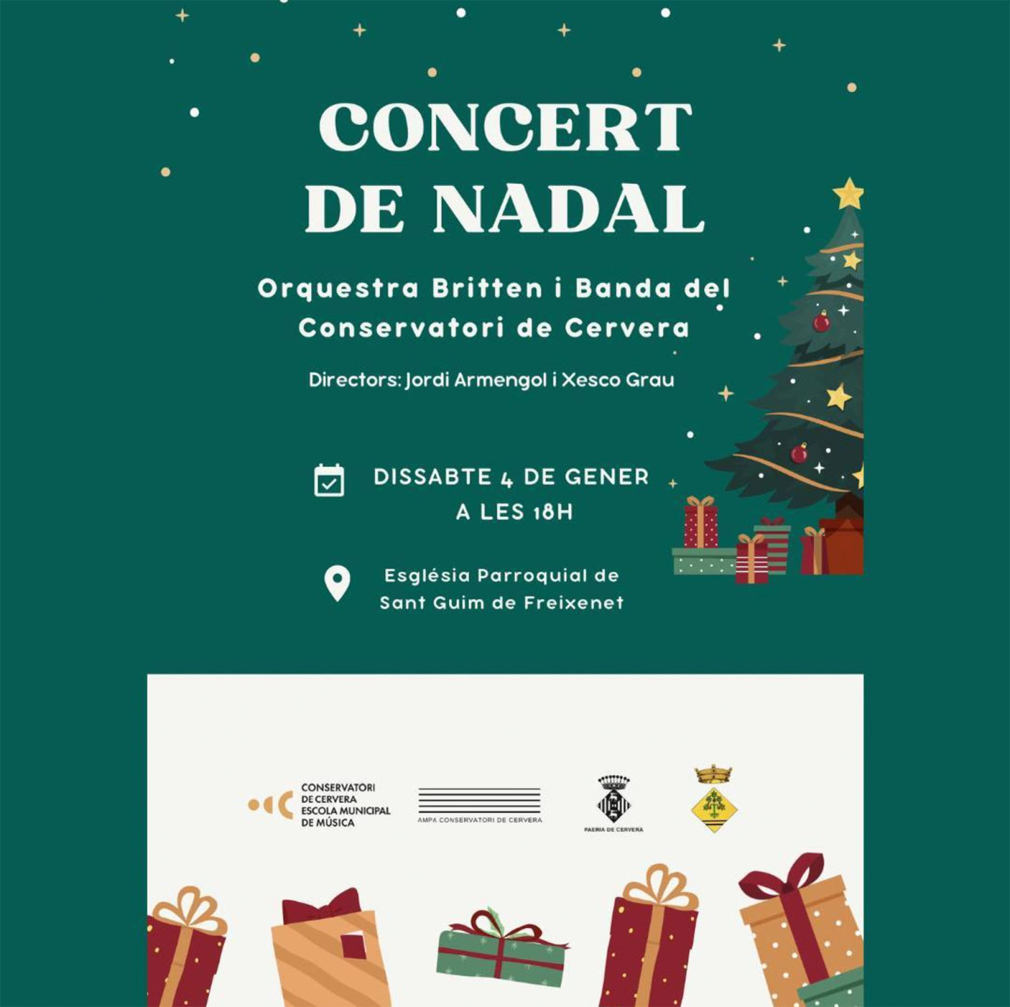 cartell Concert de Nadal