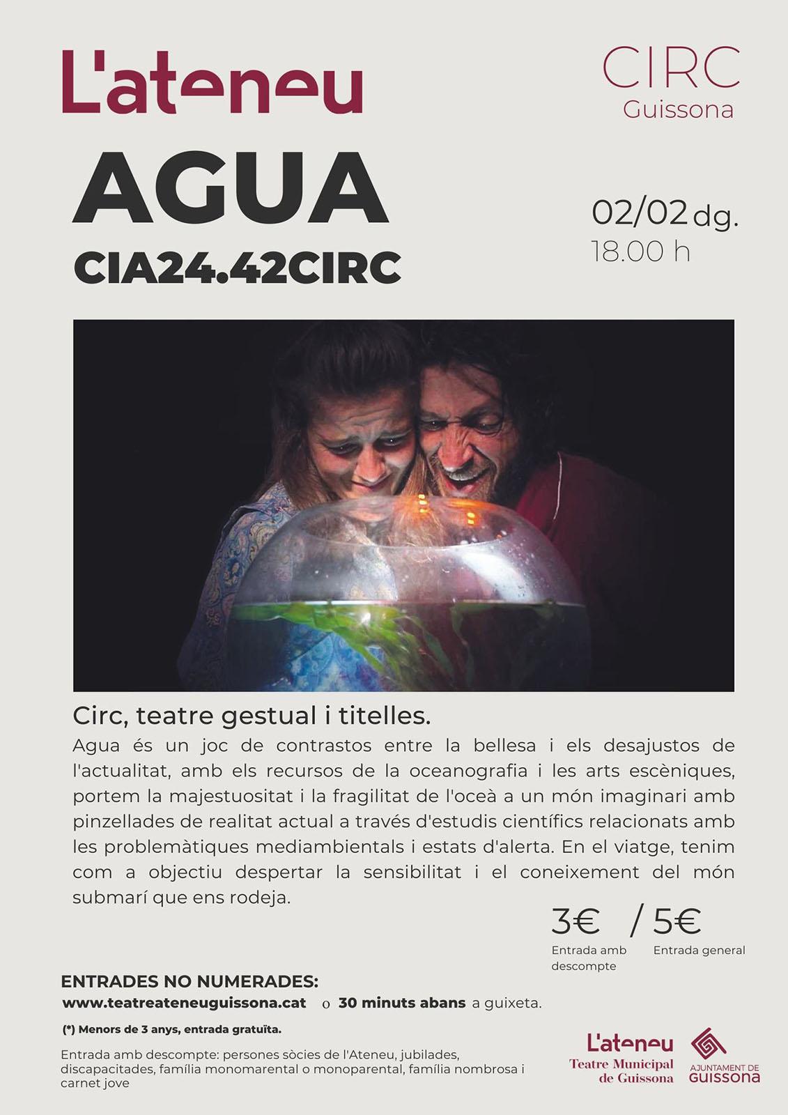 cartell Circ Agua