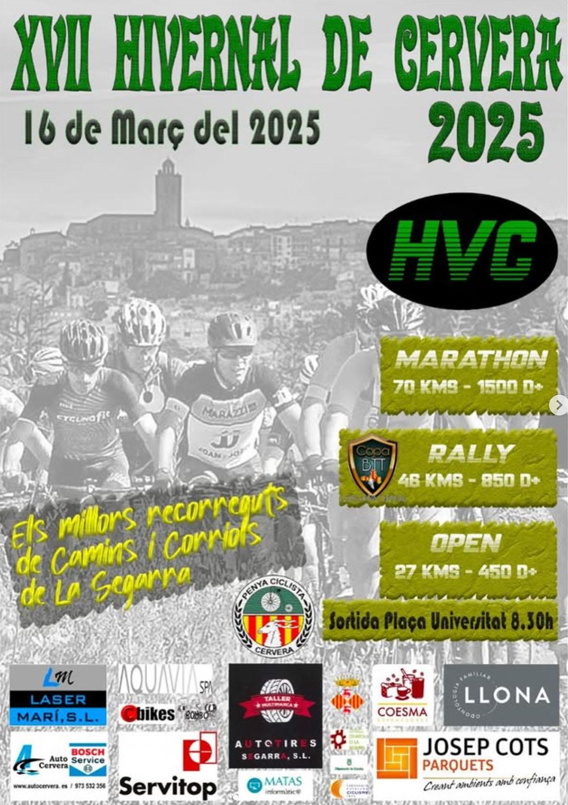 cartell XVII Hivernal de Cervera