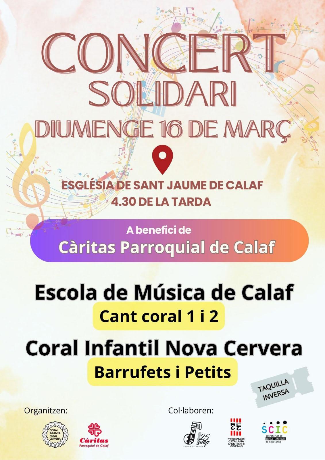 cartell Concert solidari